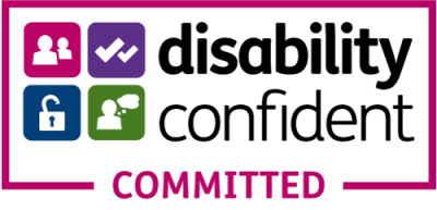 Disability Confident Committed Employer logo