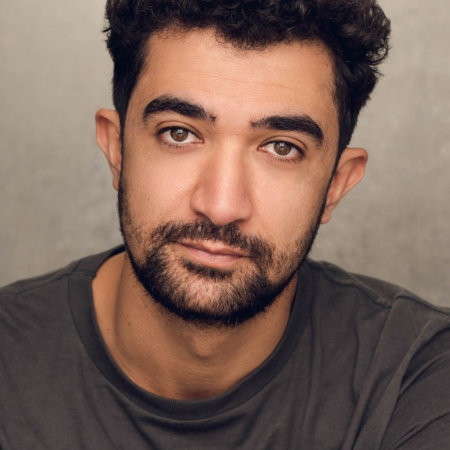A headshot of actor Archie Backhouse.