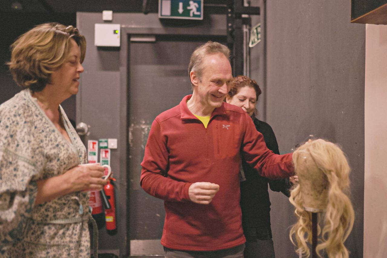 Audio described touch tour